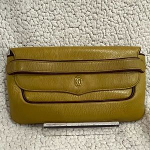 Cartier Olive Green Clutch
